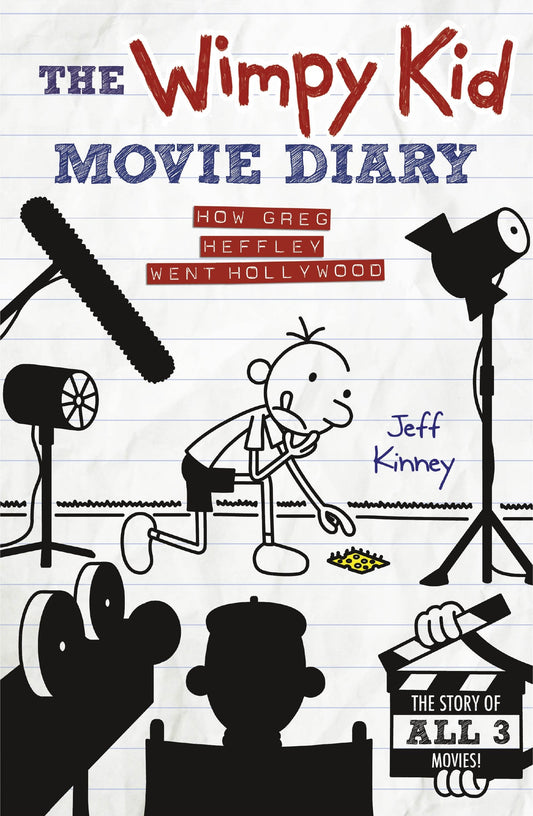 The Wimpy Kid Movie Diary: How Greg Heffley Went Hollywood (Diary of a Wimpy Kid) by Jeff Kinney book cover