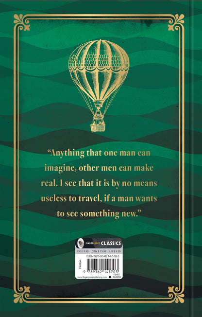 Around The World In Eighty Days (Deluxe Hardbound Edition) (Fingerprint Classics)