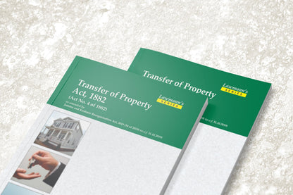 Lawmann's Transfer of Property Act, 1882 | Bare Act with Comments (Lawmann's Series)