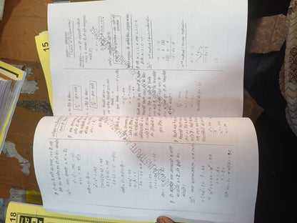 Chandra Institute Complete Handwritten Class Notes Topic-wise & Details wise For ( Super TET ) 2026 Hindi Medium black and white Printout August 2026