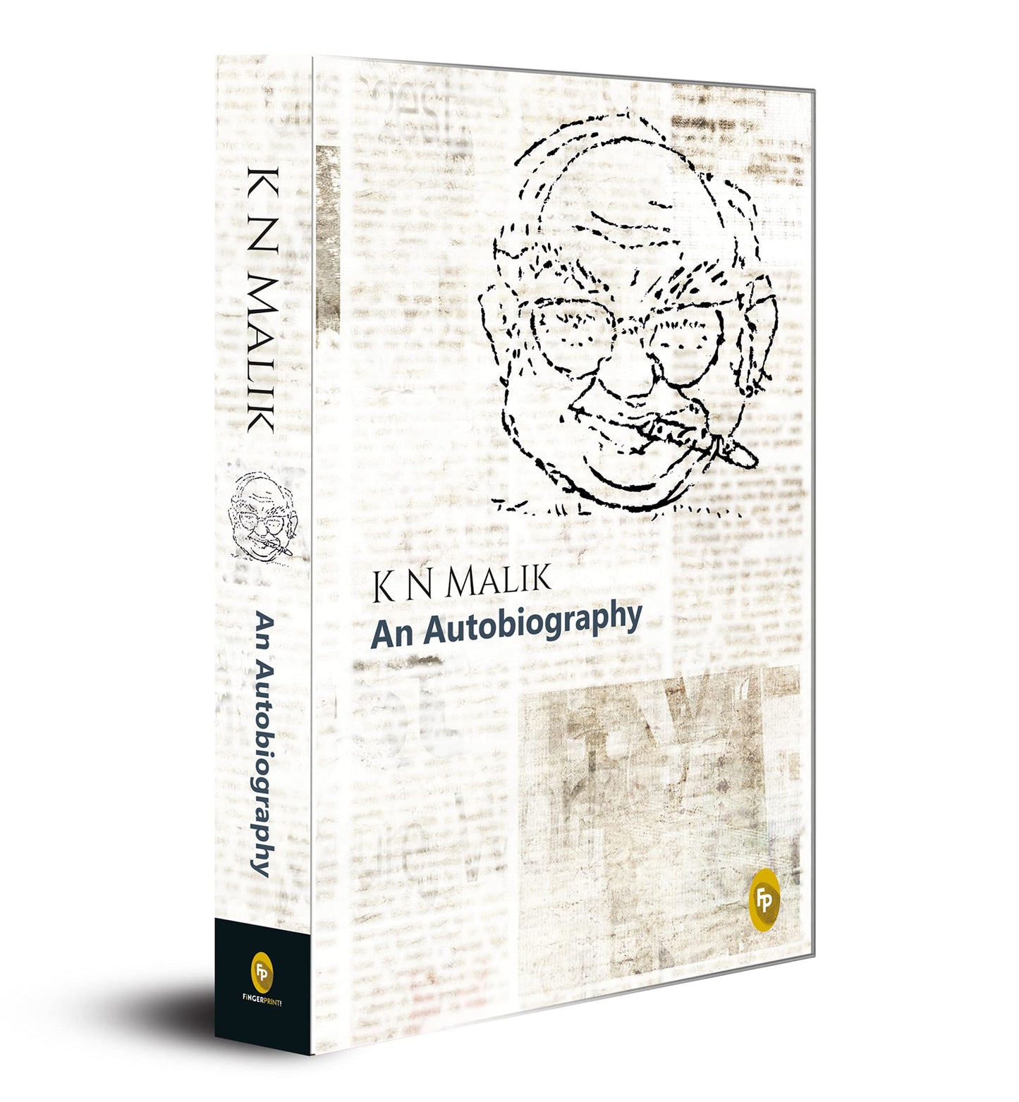K N Malik, An Autobiography book cover