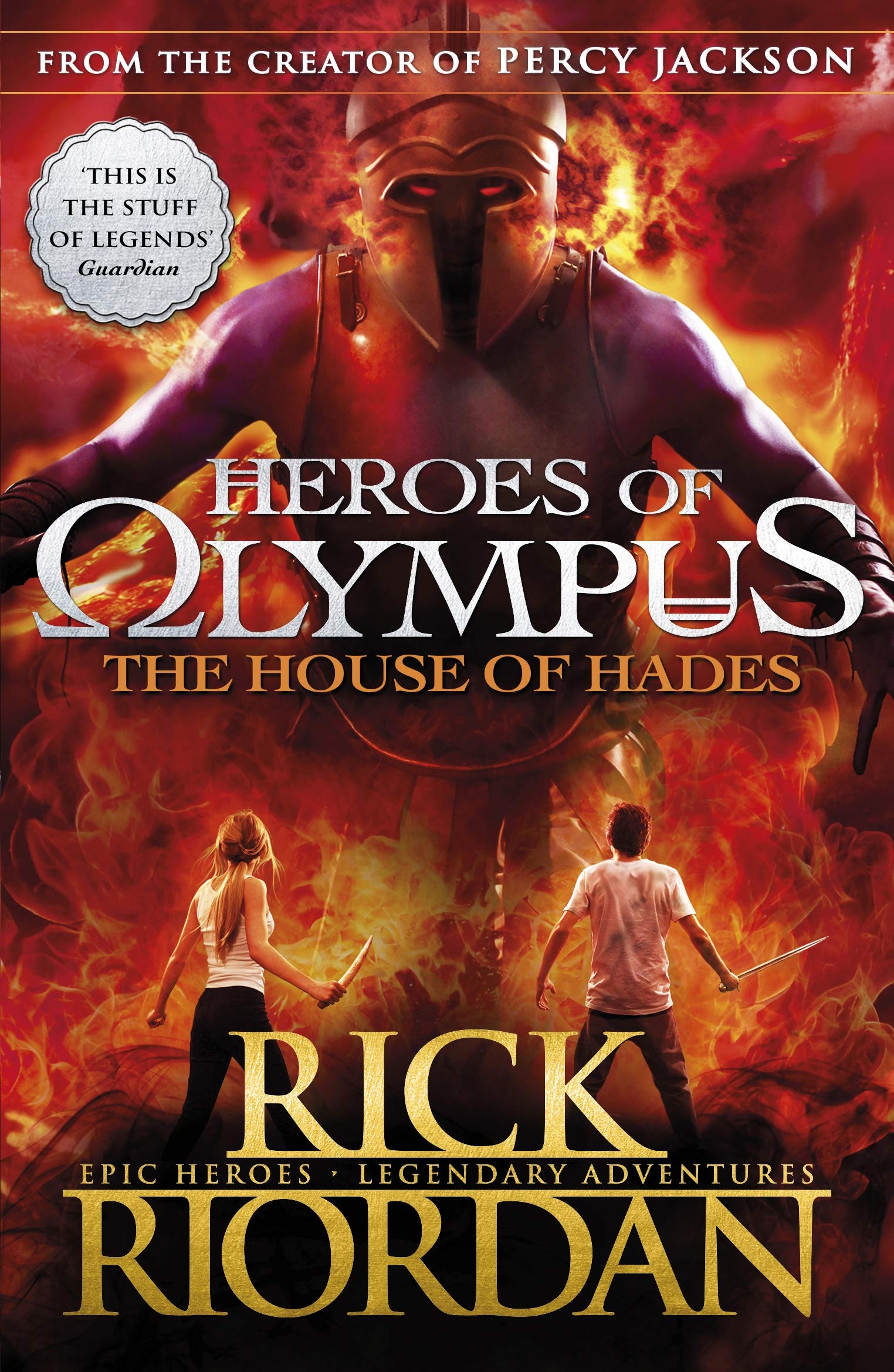 The House of Hades (Heroes of Olympus Book 4) (Heroes of Olympus  4) by Rick Riordan book cover