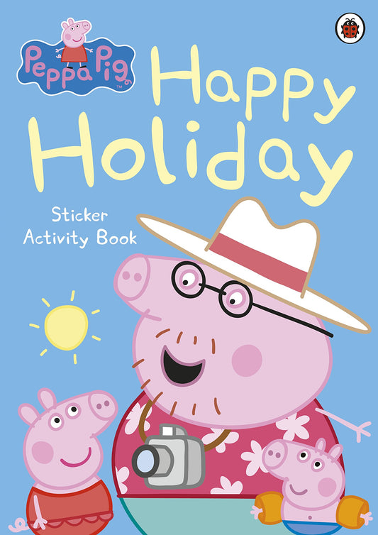 Peppa Pig: Happy Holiday Sticker Activity Book by Peppa Pig (Author) book cover