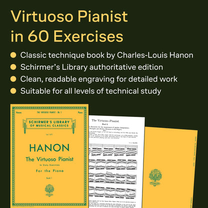 Virtuoso Pianist in 60 Exercises - Book 1