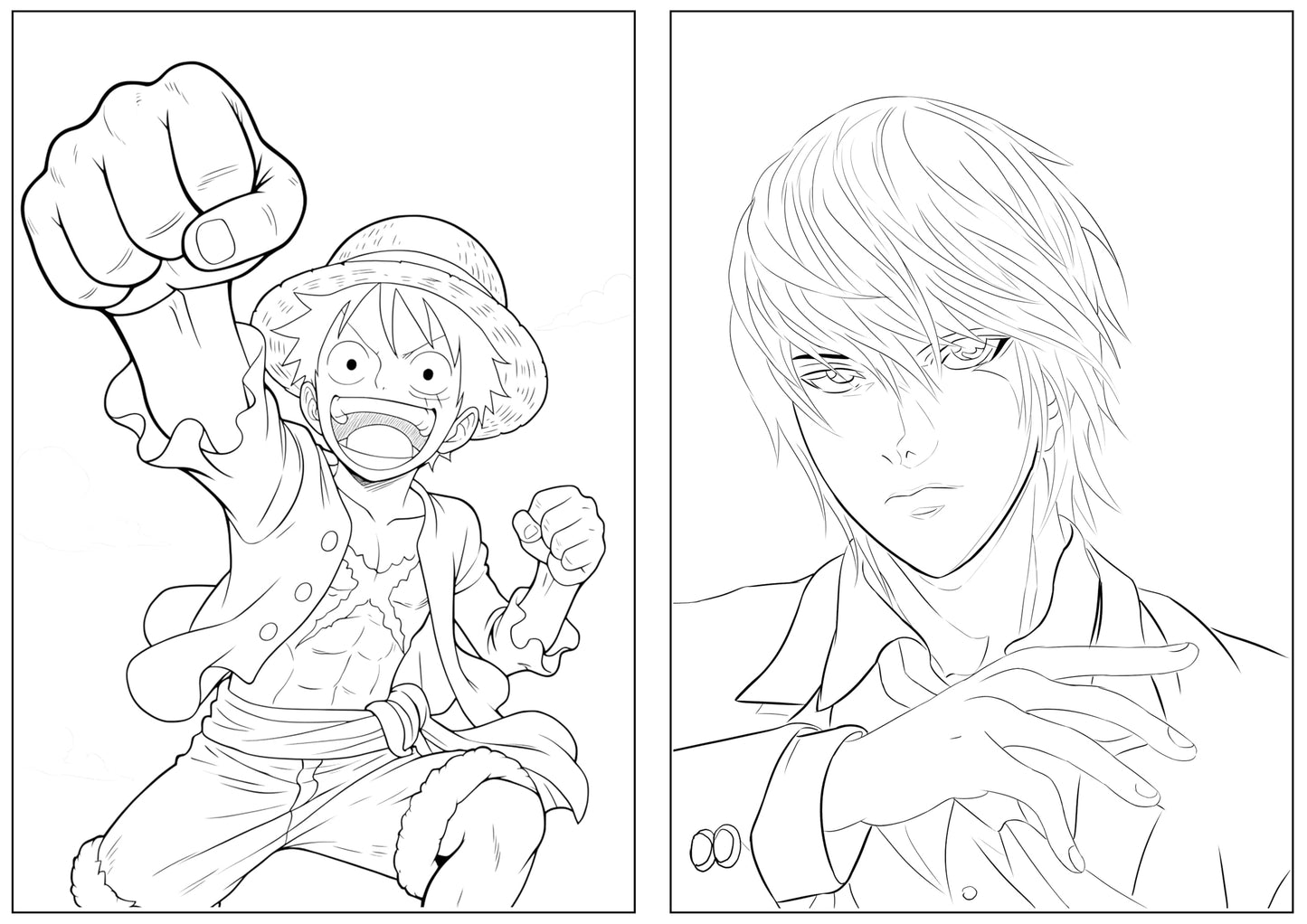 Anime colouring book best GIFT for KIDS
