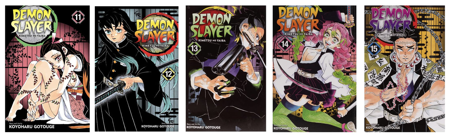 Demon Slayer Manga Series Collection Box Sets by Koyoharu Gotouge