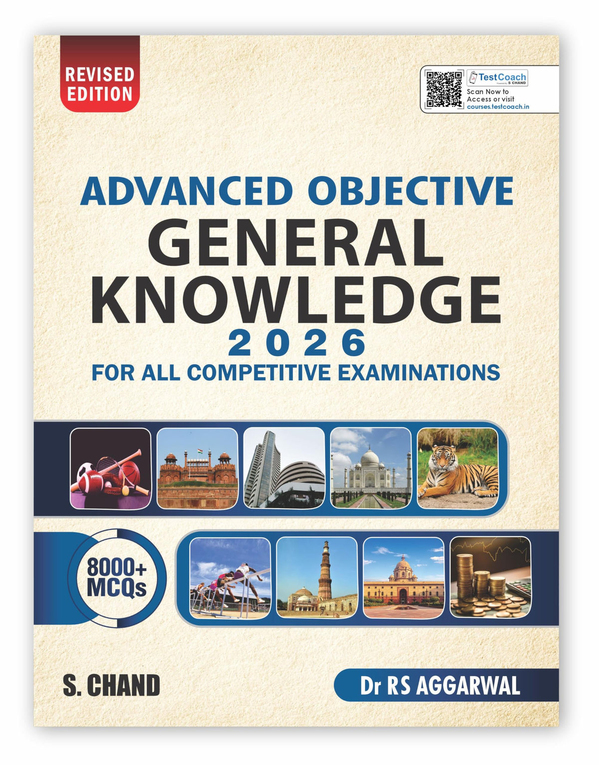 Advanced Objective General Knowledge 2026 - 2027 with 8000+ MCQ | Oneliner GK Book | Best For All Competitive Exams UPSC CSE, SSC CGL/CHSL/GD/MTS, Bank, RRB Railway, NDA, CDS, Police (SI/Constable)