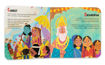 ABC Series- Ramayana: A First Introduction to the Hindu Mythology for Kids – Learn the Great Indian Epic from A to Z with Beautiful Illustrations I Timeless Values and Cultural Heritage [Select Learning]