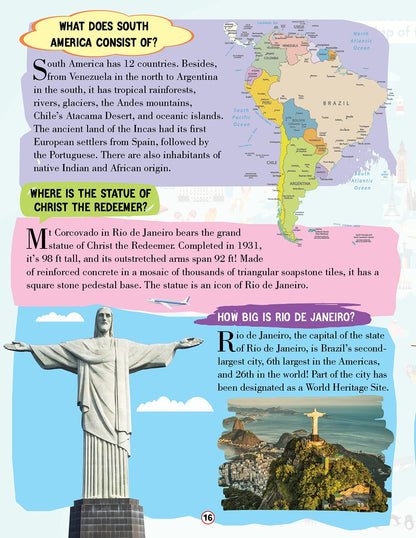 The World Encyclopedia for Children Age 5 - 15 Years- All About Trivia Questions and Answers