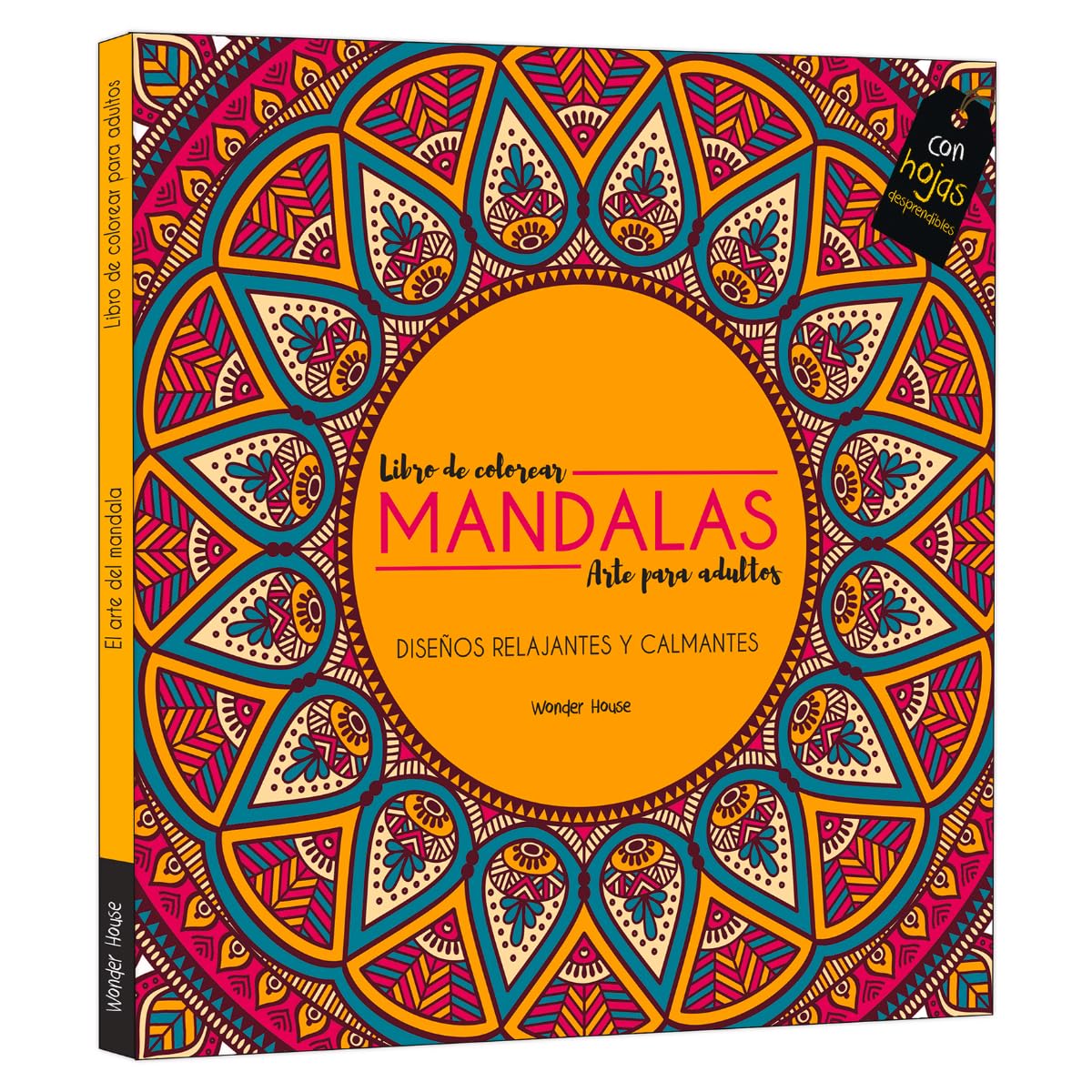 Adult Colouring Books Mandala Art for Adults - Spanish