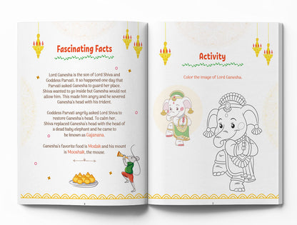 Shlokas And Mantras | Activity Book For Kids | Age 4–8 Years | Spiritual Learning | Sanskrit Verses With Meaning | Colourful Pages & Stickers | Engaging Activities | Premium Paperback | Latest Edition