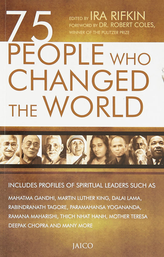 75 People Who Changed The World by Ira Rifkin (Editor) book cover