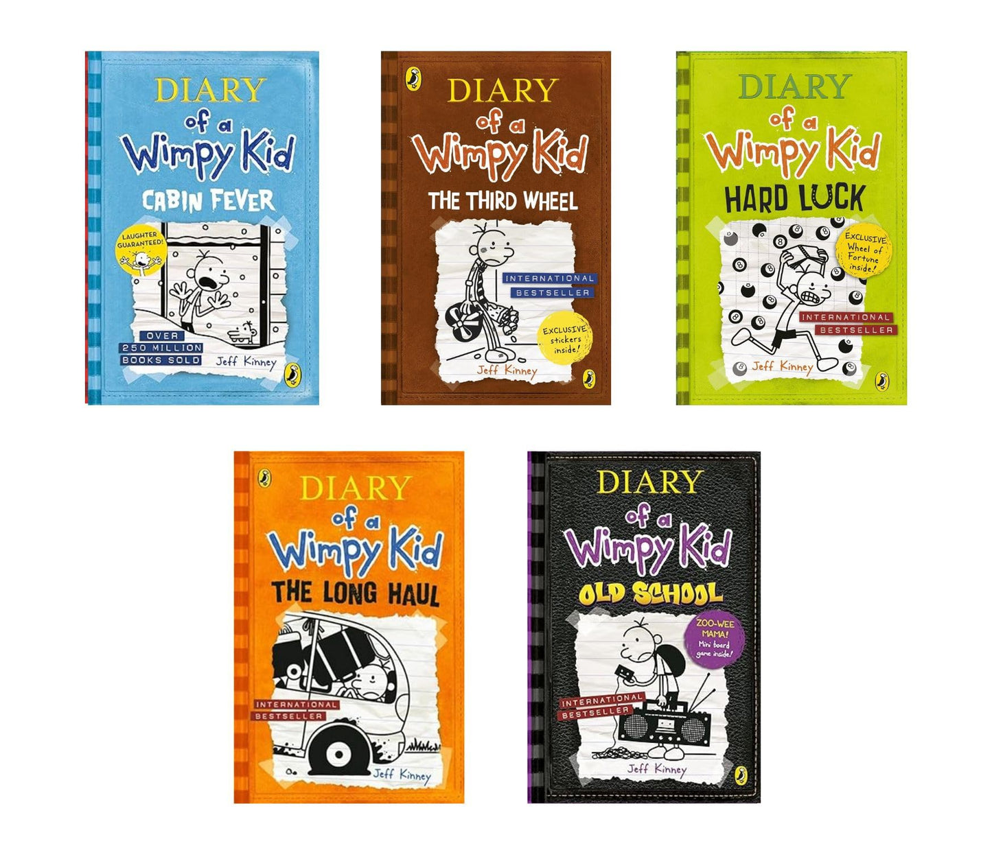 Diary of a Wimpy Kid Boxset: 15 Books Collection (Books 1-15)
