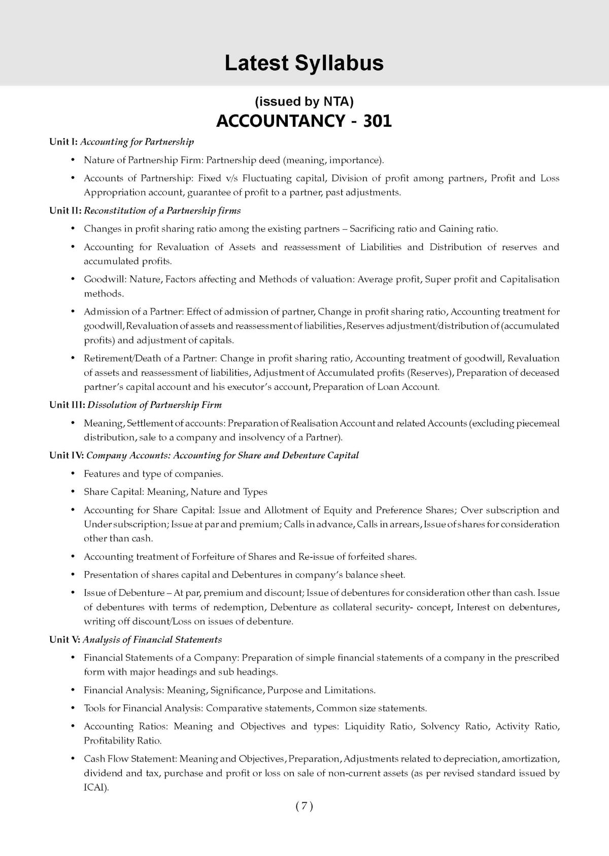 Oswaal NTA CUET (UG) Chapter-wise Solved Papers Question Bank | Accountancy | PYQs (2021–2026) NCERT aligned MCQs | With Solved Paper 2026 | For 2027 Exam | With Oswaal AI