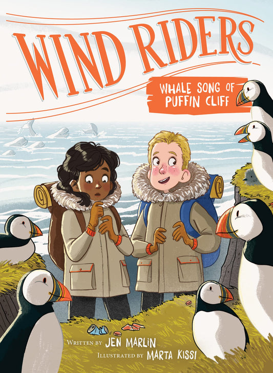 WIND RIDERS #4: WHALE SONG OF PUFFIN CLIFF book cover