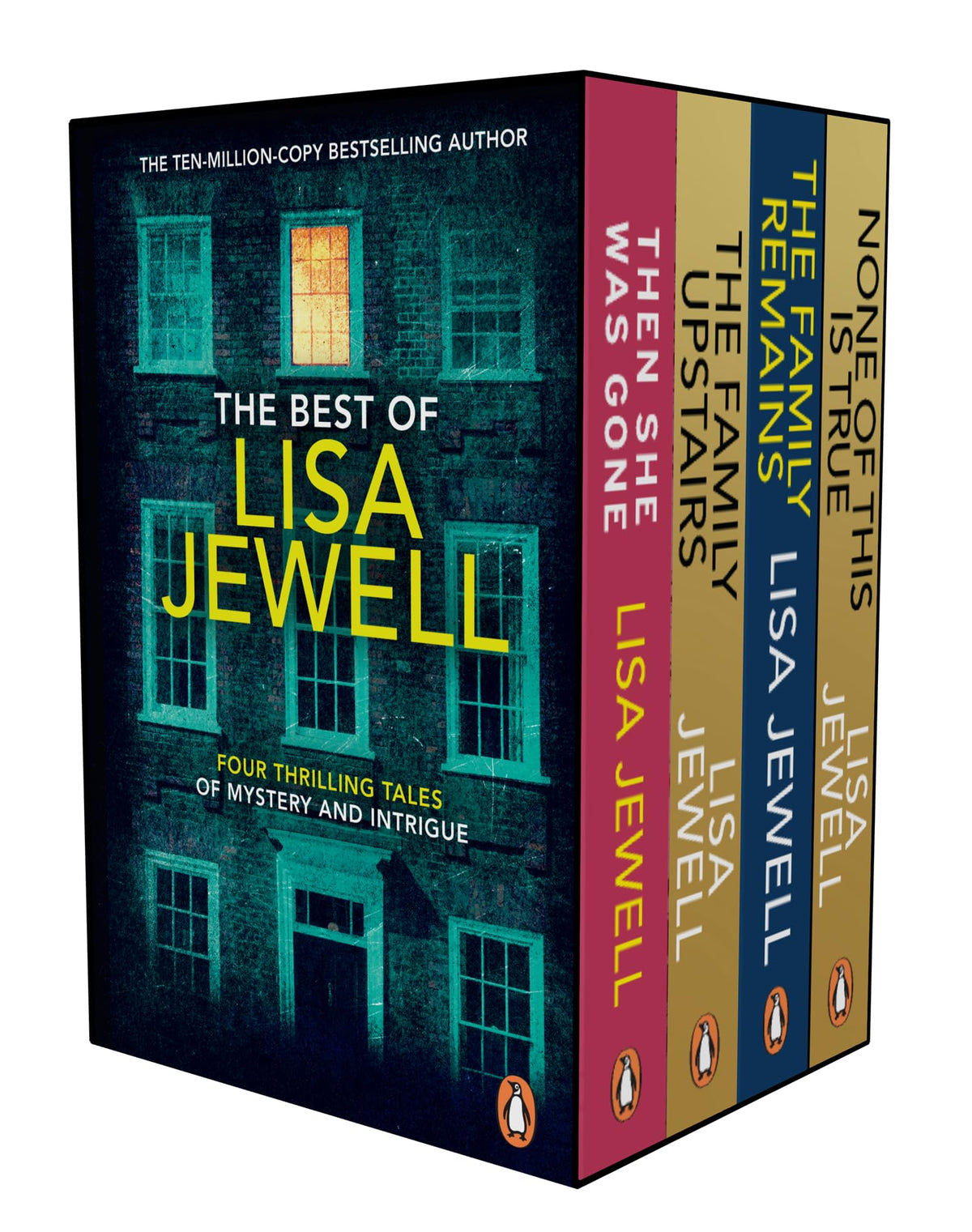LISA JEWELL’S 4 BOOKS BOXSET: Then She Was Gone, The Family Upstairs, The Family Remains & None of This Is True | UNFORGETABLE THRILLERS | PREPARED TO BE HOOKED!