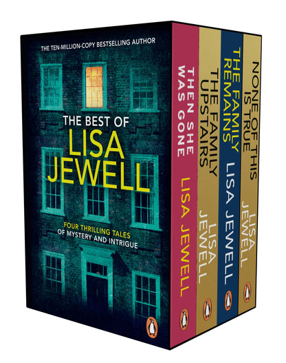 LISA JEWELL’S 4 BOOKS BOXSET: Then She Was Gone, The Family Upstairs, The Family Remains & None of This Is True | UNFORGETABLE THRILLERS | PREPARED TO BE HOOKED!