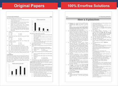 Disha 21 Year-wise CAT Previous Year Solved Papers (2025 - 15) 6th Edn | QA, DILR & VARC PYQs for CAT 2026 | Quantitative Ability, Data Interpretation & Logical Reasoning, Verbal & Comprehension