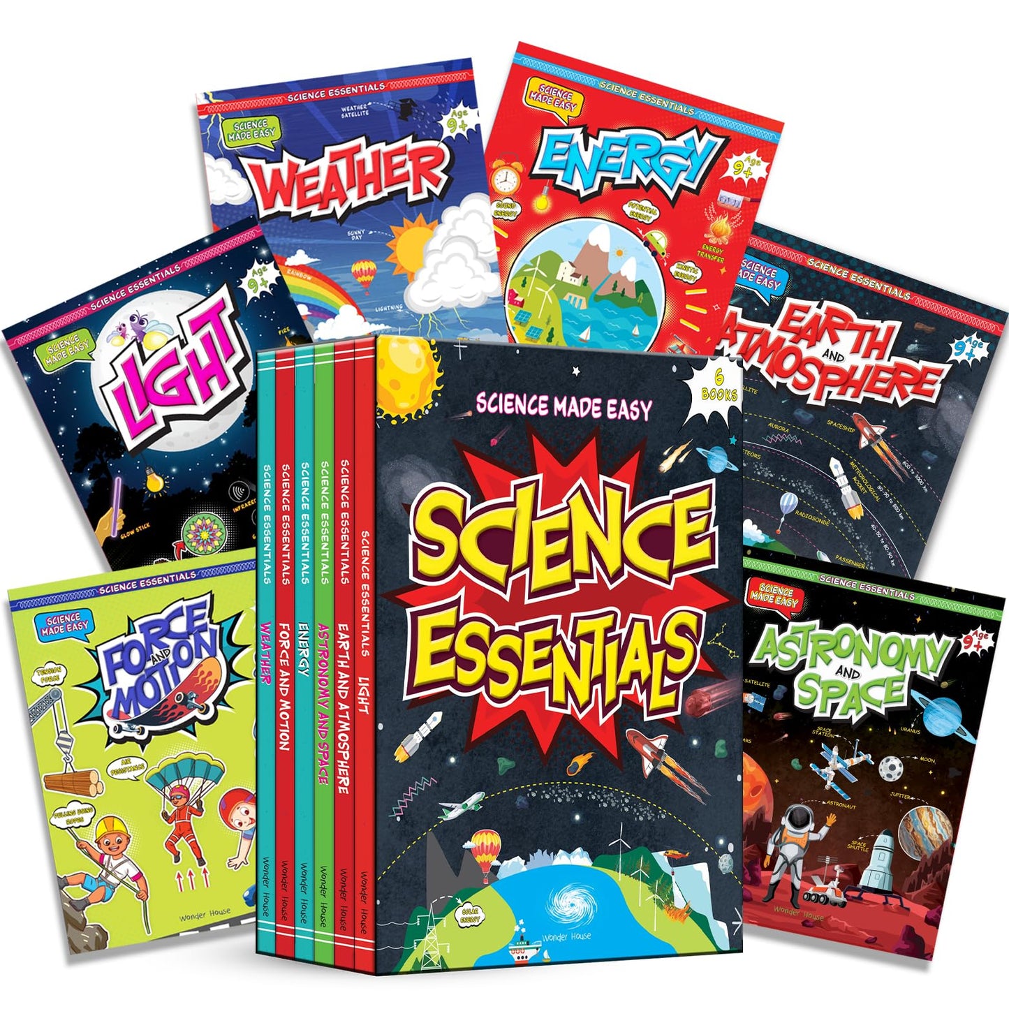 Science Essentials: Science Made Easy Boxed Set [Box Set of 6 Books]