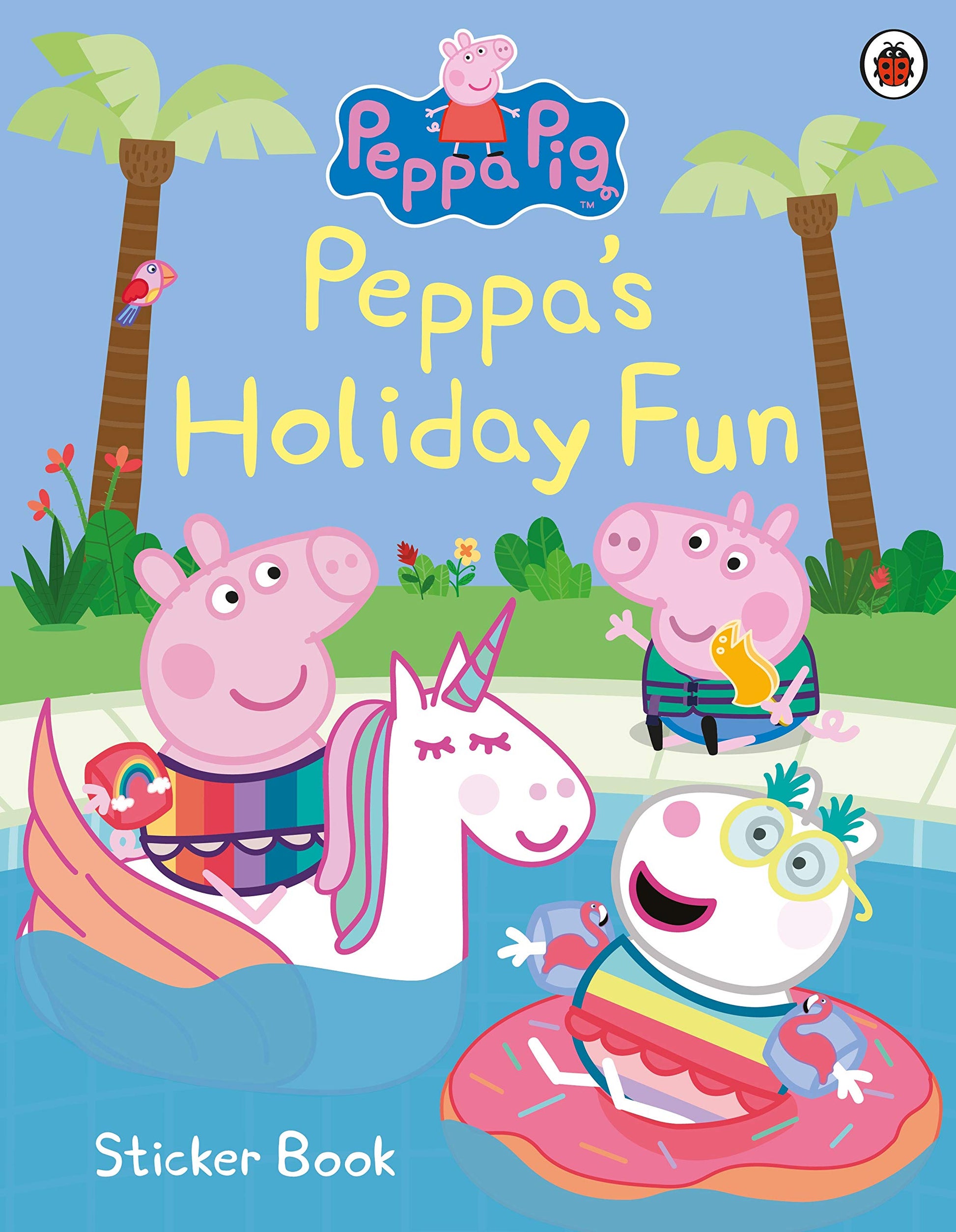 Peppa Pig: Peppa’s Holiday Fun Sticker Book book cover