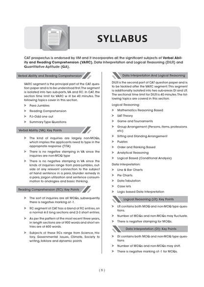Oswaal CAT (COMMON ADMISSION TEST) | 10 Mock Test Papers | For 2026 Exam