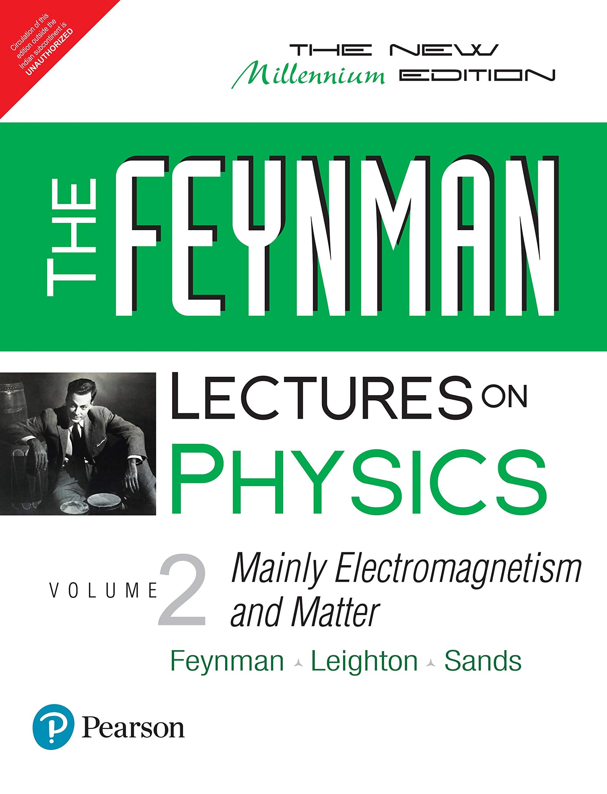 The Feynman Lectures On Physics: Vol Ii: The New Millennium Edition: Mainly Electromagnetism And Matter  1E by Feynman (Author) book cover
