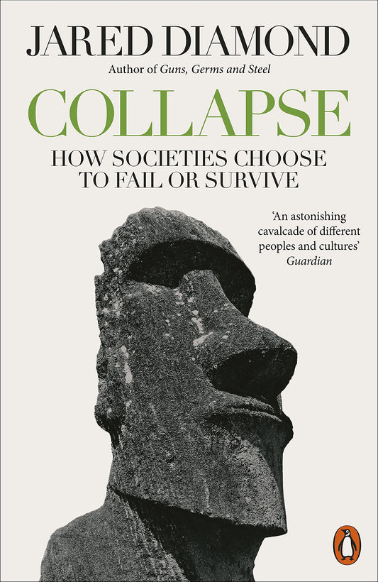 Collapse: How Societies Choose to Fail or Survive by Jared Diamond book cover
