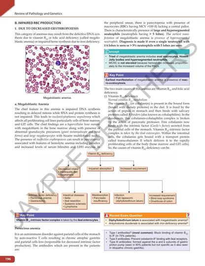 Review of Pathology and Genetics, 14/E for NEET PG, INI-CET and FMGE Aspirants | Chapterwise Solved MCQs, Golden Points and Mnemonics for PG Entrance Exam Revision