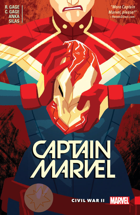 Captain Marvel Vol. 2: Civil War Ii book cover
