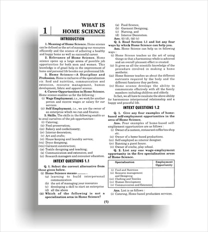 TOP NIOS Home Science Guide Class 10 (T-216)