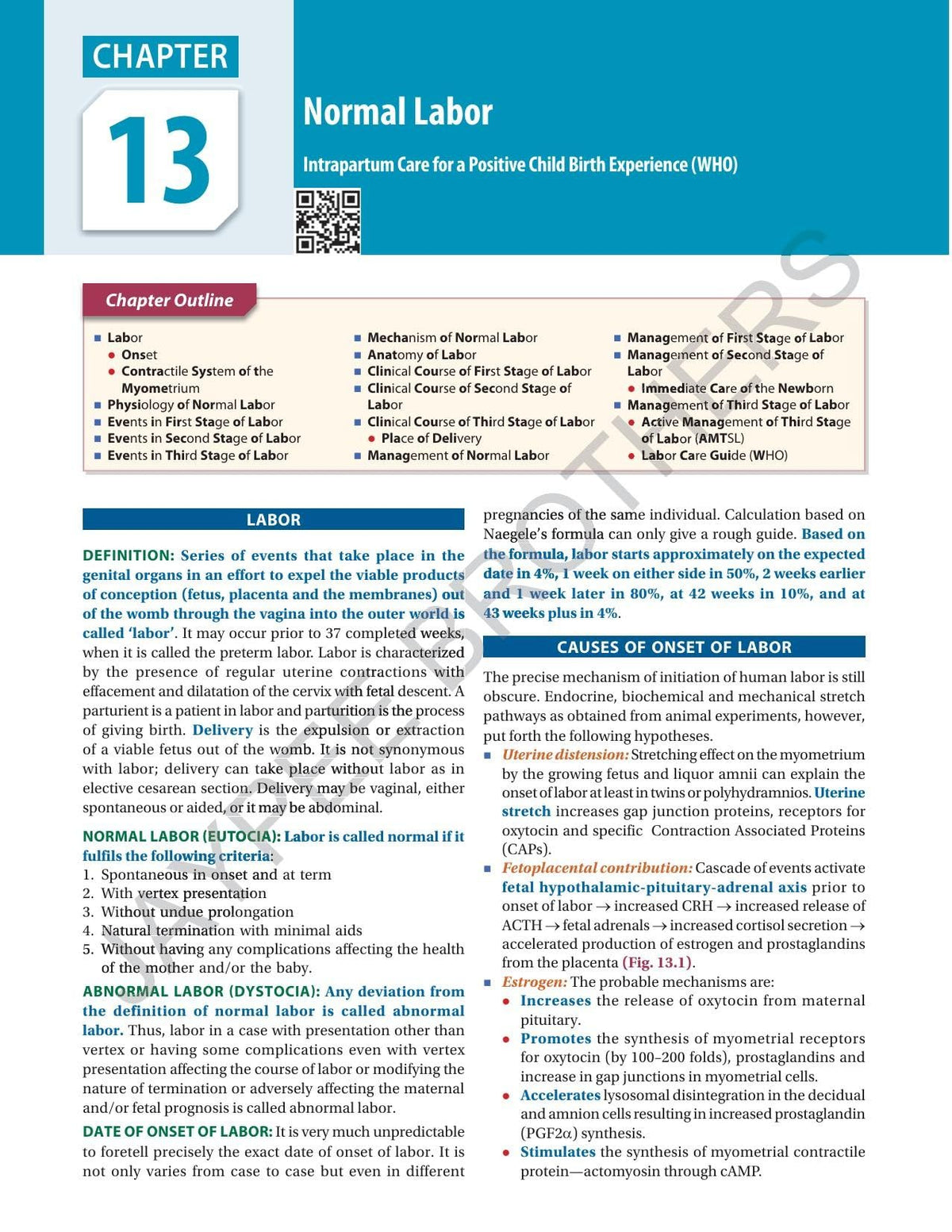 DC Dutta's Textbook of Obstetrics, 11/E for MBBS Students and NEET PG, INI-CET, FMGE | Including Perinatology and Contraception | 40+ Video Lectures, Case Presentations, MCQs and High Yield Topics