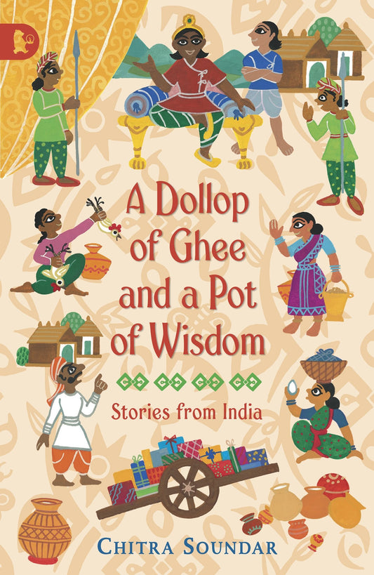 A Dollop of Ghee and a Pot of Wisdom (Walker Racing Reads) by Chitra Soundar (Author), Uma Krishnaswamy (Illustrator) book cover