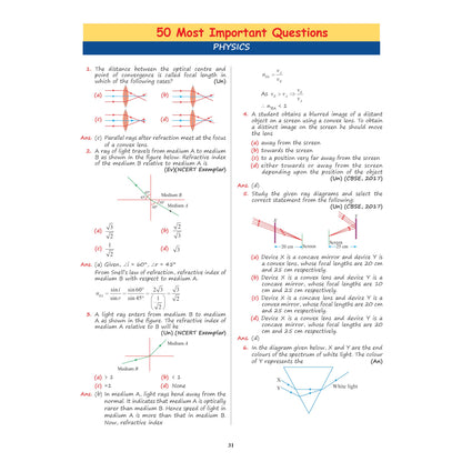 PW Project 45 CBSE Class 10 Science Handwritten Notes 2026-27 By Rakshak Sir, Samridhi Mam & Sunil Sir | Quick Revision Notes with Diagrams, 50 Most Important Questions