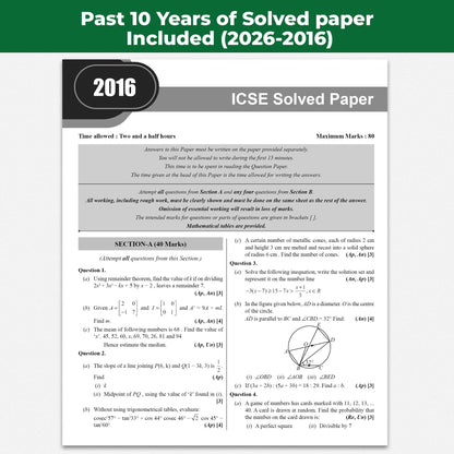 PW ICSE Class 10 Previous Year Question Papers | 10 Years Solved Papers (2016–2026) | Board Exam 2027 | Physics, Chemistry, Maths, Biology, Economics, ... Computer Applications, English Paper 1 & 2