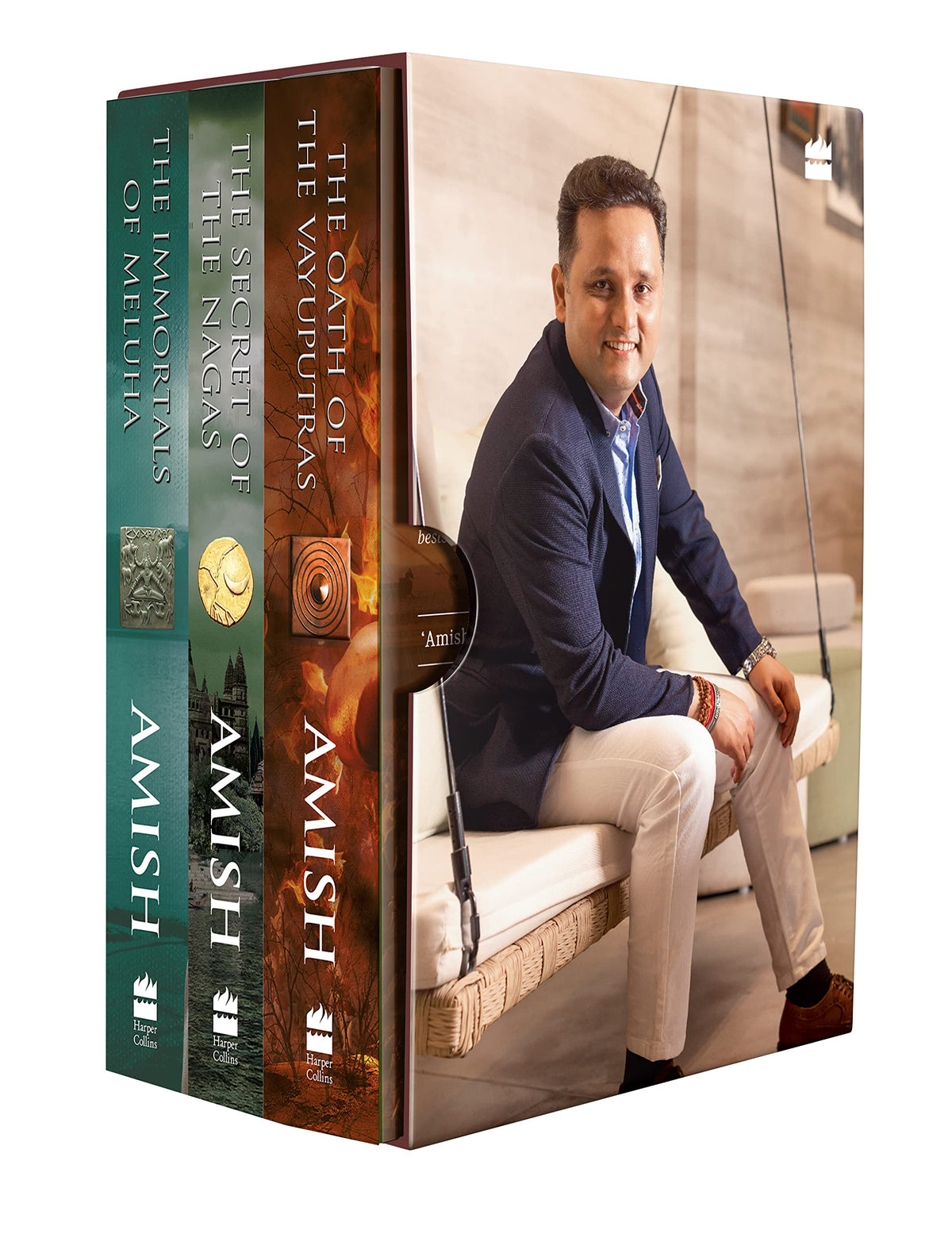 The Shiva Triology Boxset of 3 Books (Perfect Gift for this Festive Season) : The Immortals of Meluha, The Secret of The Nagas, The Oath of The Vayuputras)