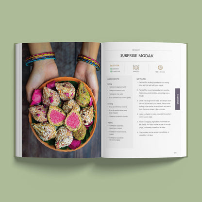Satvic Indian Food Book | Satvic Movement Cookbook | 70+ Oil-Free, Sugar-Free, Plant-Based Recipes | Clean Nourishing Meals in under 45 minutes (English)