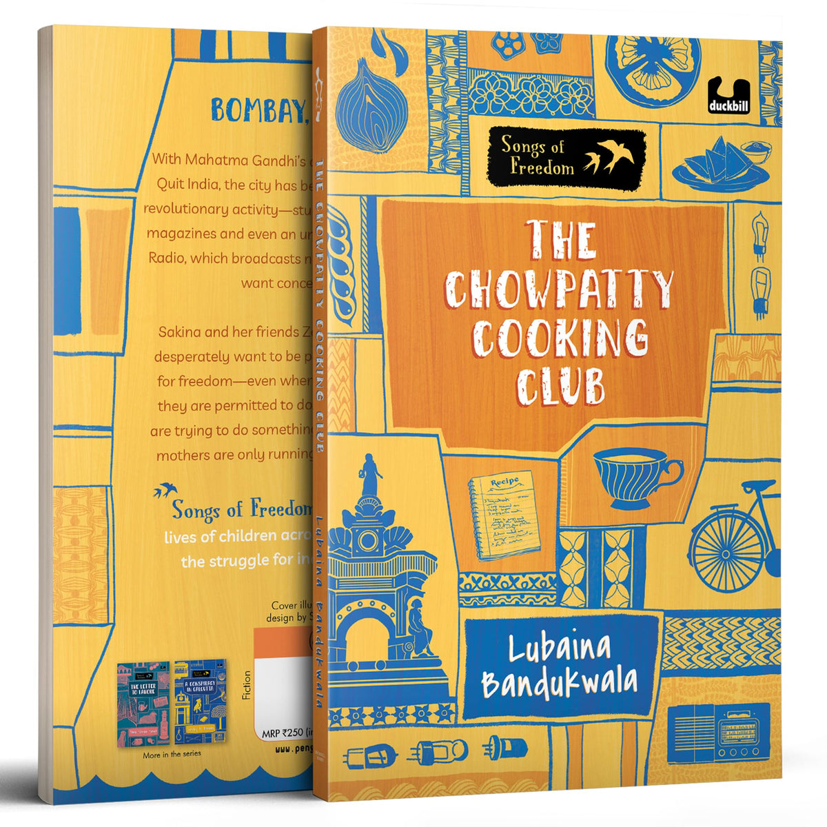 The Chowpatty Cooking Club (Songs of Freedom Series): A Tale of the Quit India Movement in Bombay | Middle Grade Historical Fiction | Ages 10+