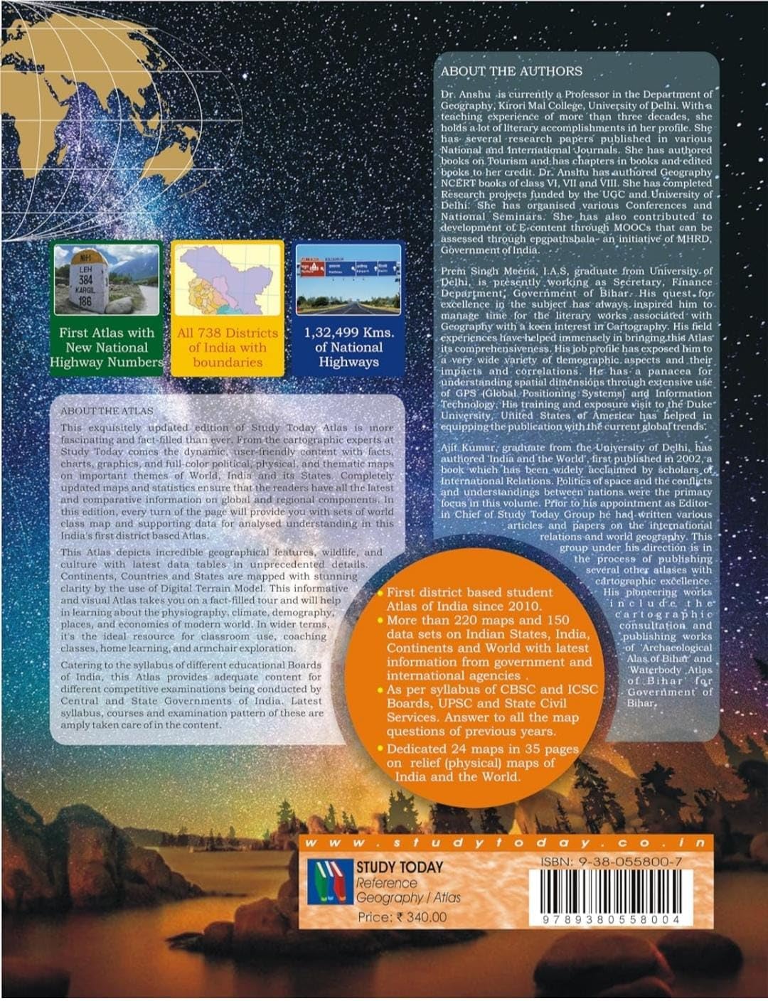 Study Today Atlas India & The World