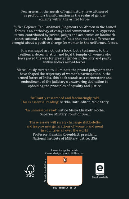 In Her Defence: Ten Landmark Judgments on Women in the Armed Forces