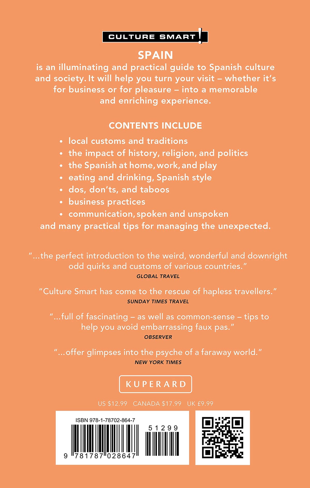 Spain - Culture Smart!: The Essential Guide to Customs & Culture