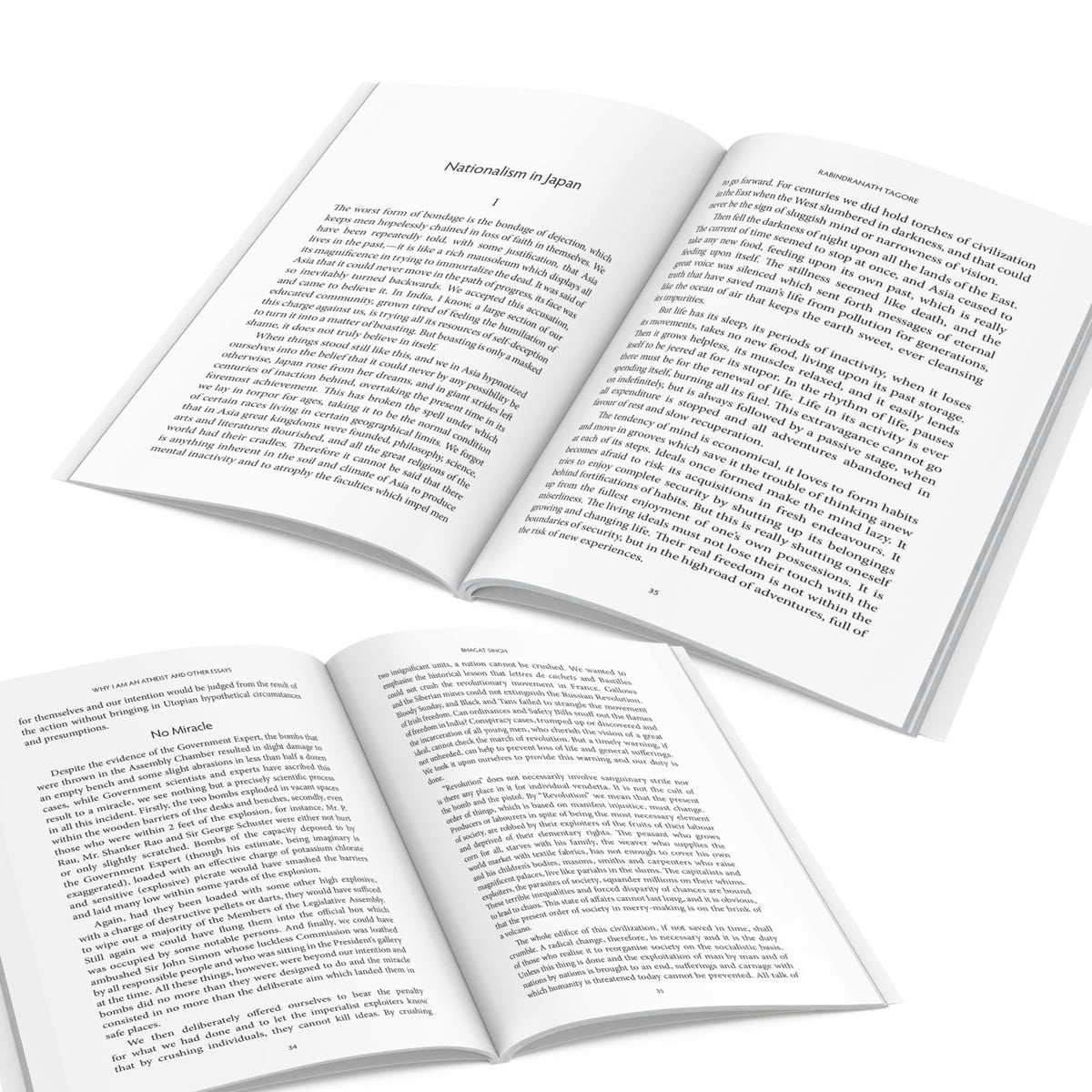 Politics - Classic Books - Annihilation of Caste, Why I Am an Atheist, Nationalism, Communist Manifesto (Set of 4 Books) - Maple Classics