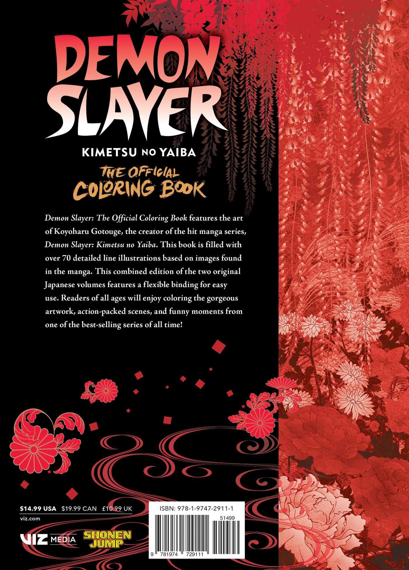 Demon Slayer: The Official Coloring Book