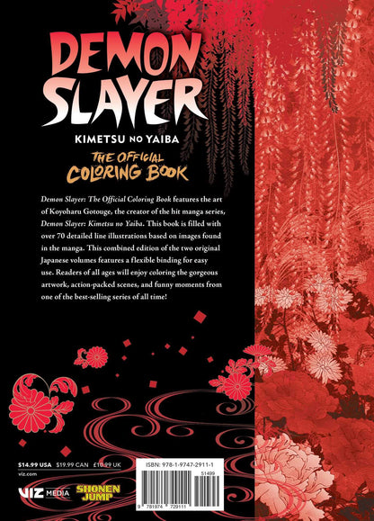 Demon Slayer: The Official Coloring Book