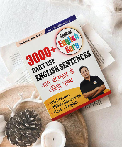 Spoken English Guru English Speaking Course Book and Daily Use English Sentences Book