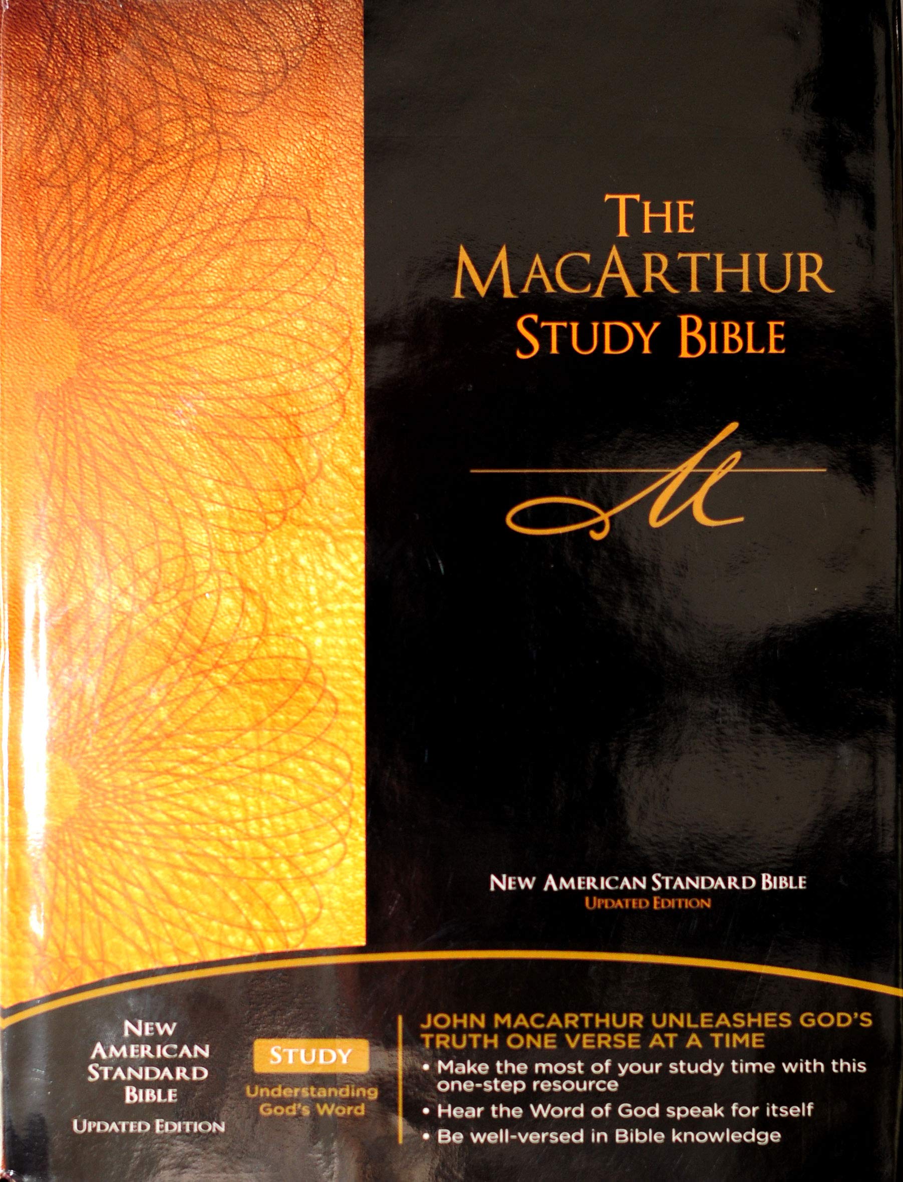 MacArthur Study Bible-NASB-Signature book cover
