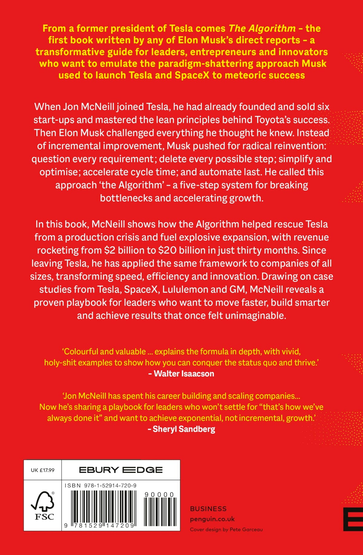 The Algorithm: The Hypergrowth Formula that Transformed Tesla, Lululemon, General Motors and SpaceX