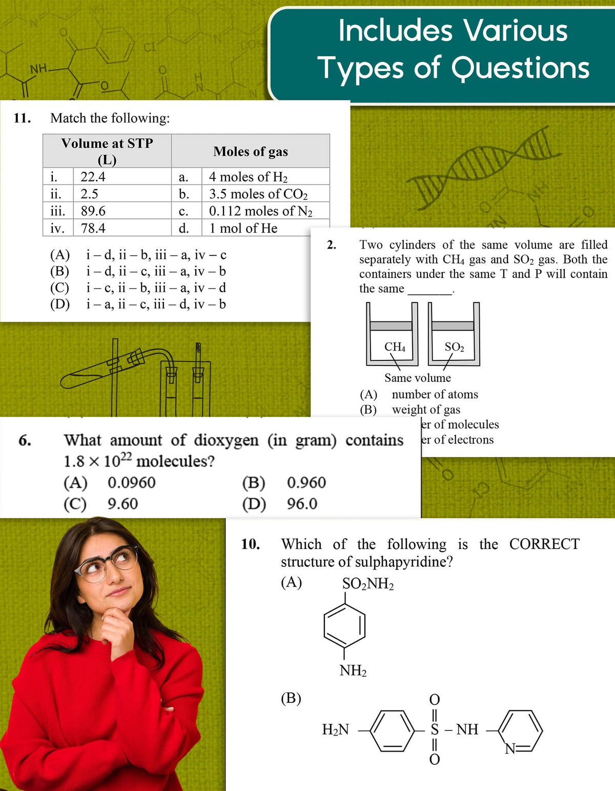 MHT-CET Chemistry Mock Test Series Book, 1500+ MCQs with Answers & Solutions | Topic Tests, Revision Tests & Model Test Papers | 2027 Pharmacy Entrance Exam Preparation
