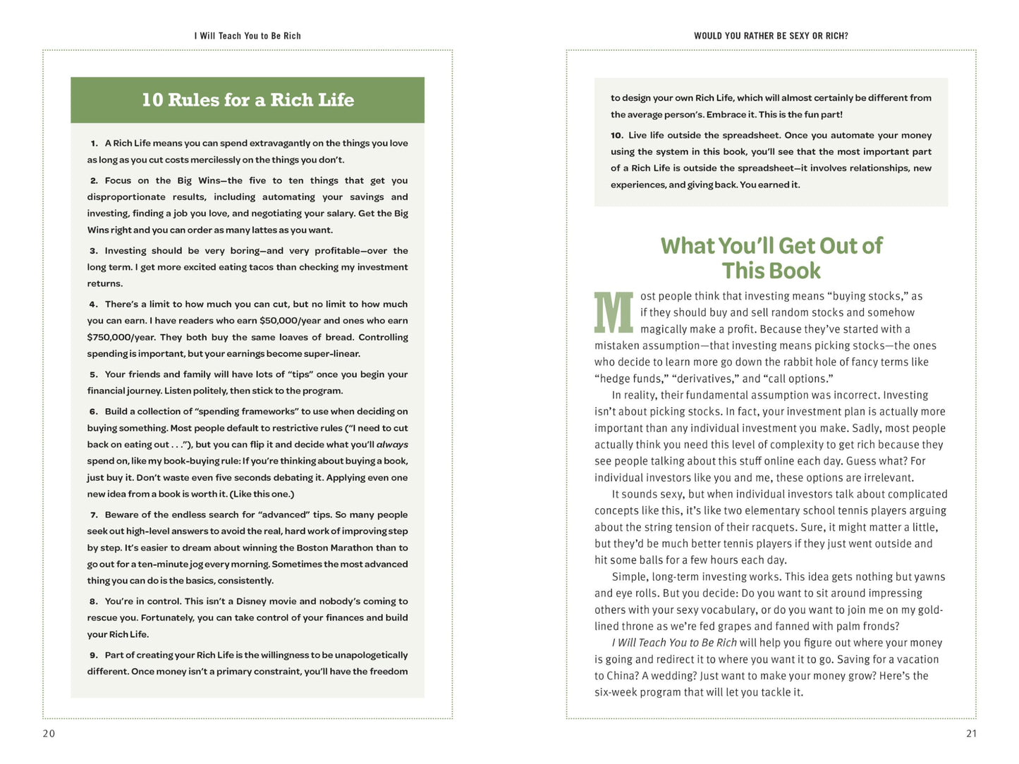 I Will Teach You to Be Rich: No Guilt. No Excuses. Just a 6-Week Program That Works (Second Edition)