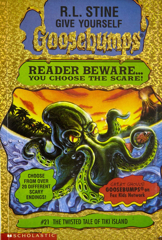 GYGB #21 THE TWISTED TALE OF TIKI ISLAND book cover