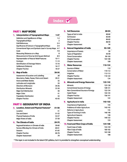 Arihant ICSE All in One Geography Class 10 Exam 2027 | Complete Study Guide with Internal Assessment | Theory, Chapter Exercises, Sample Papers & Exam Questions
